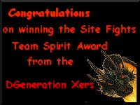 Thank you DGeneration Xer's!!