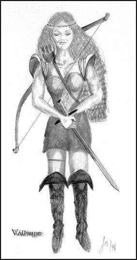 Shardana the Valkryie warrior